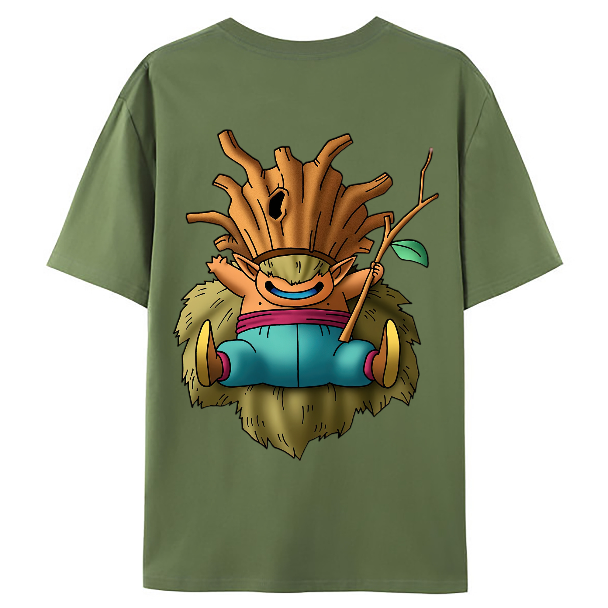 （画像用） ドラゴンクエスト Doragon Kuesuto Dragon Quest 綿100％ メンズ半袖Tシャツ（バックプリント） 通気性